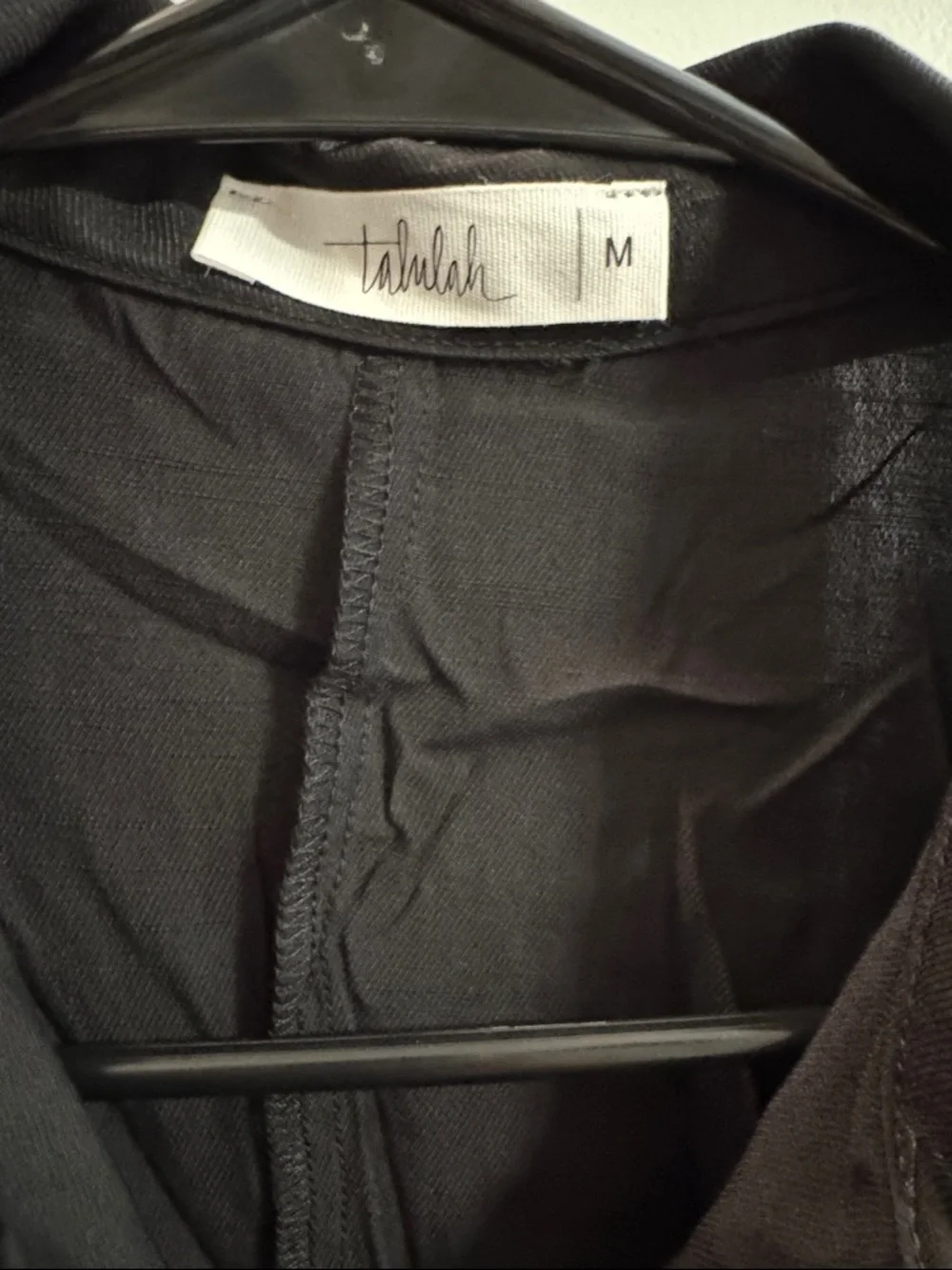 Talulah black button down - Picture 2 of 2
